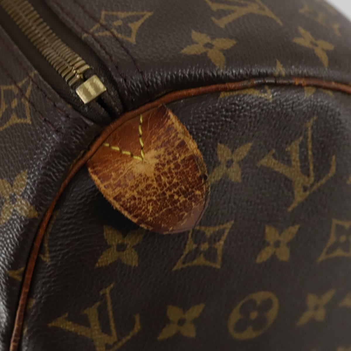 LOUIS VUITTON Monogram Keepall 45 Boston Bag M41428 LV Auth 155372
