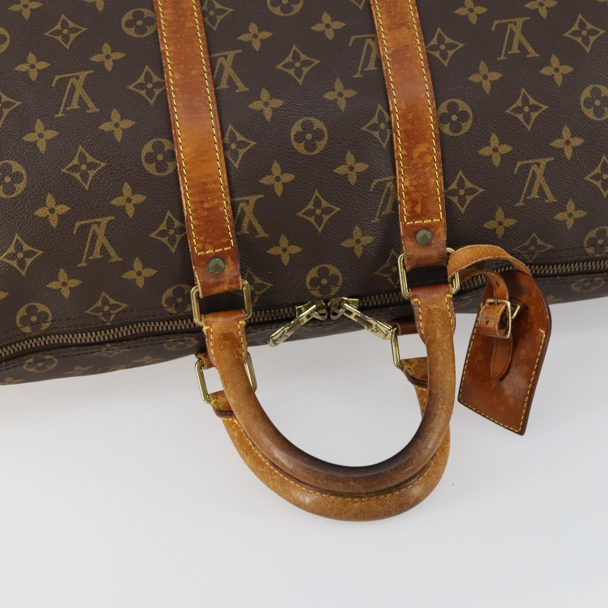 LOUIS VUITTON Monogram Keepall 45 Boston Bag M41428 LV Auth 155372