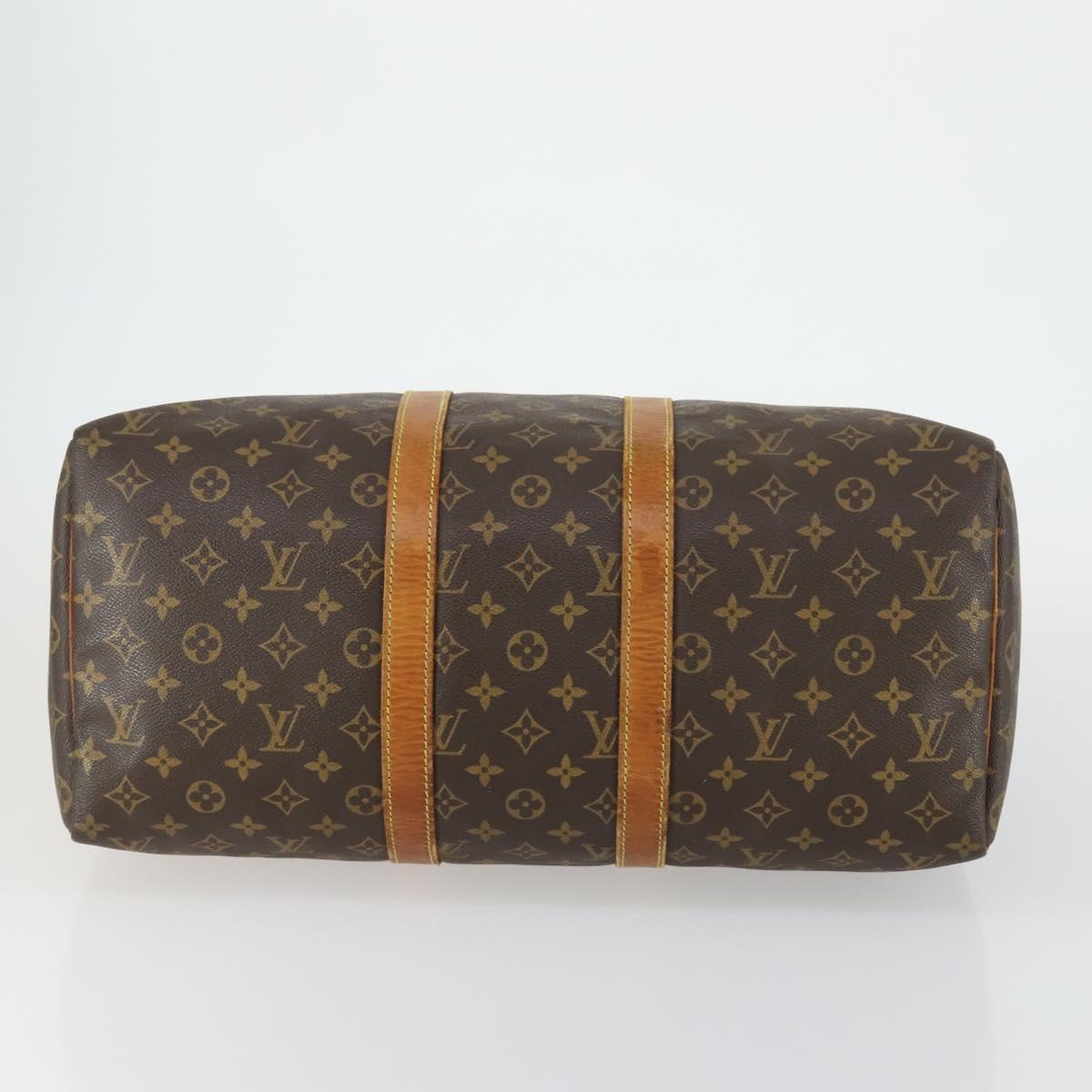 LOUIS VUITTON Monogram Keepall 45 Boston Bag M41428 LV Auth 155372