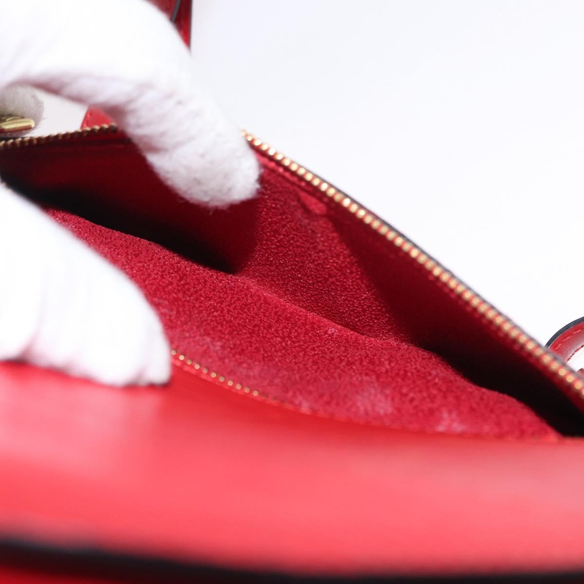 LOUIS VUITTON Epi Mabillon Backpack Castilian Red M52237 LV Auth 155376