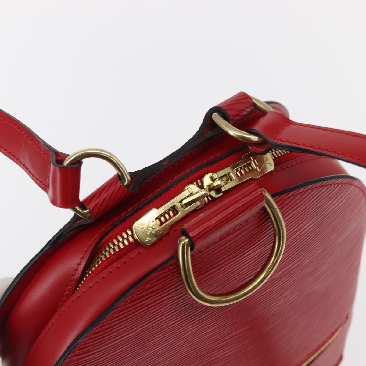LOUIS VUITTON Epi Mabillon Backpack Castilian Red M52237 LV Auth 155376