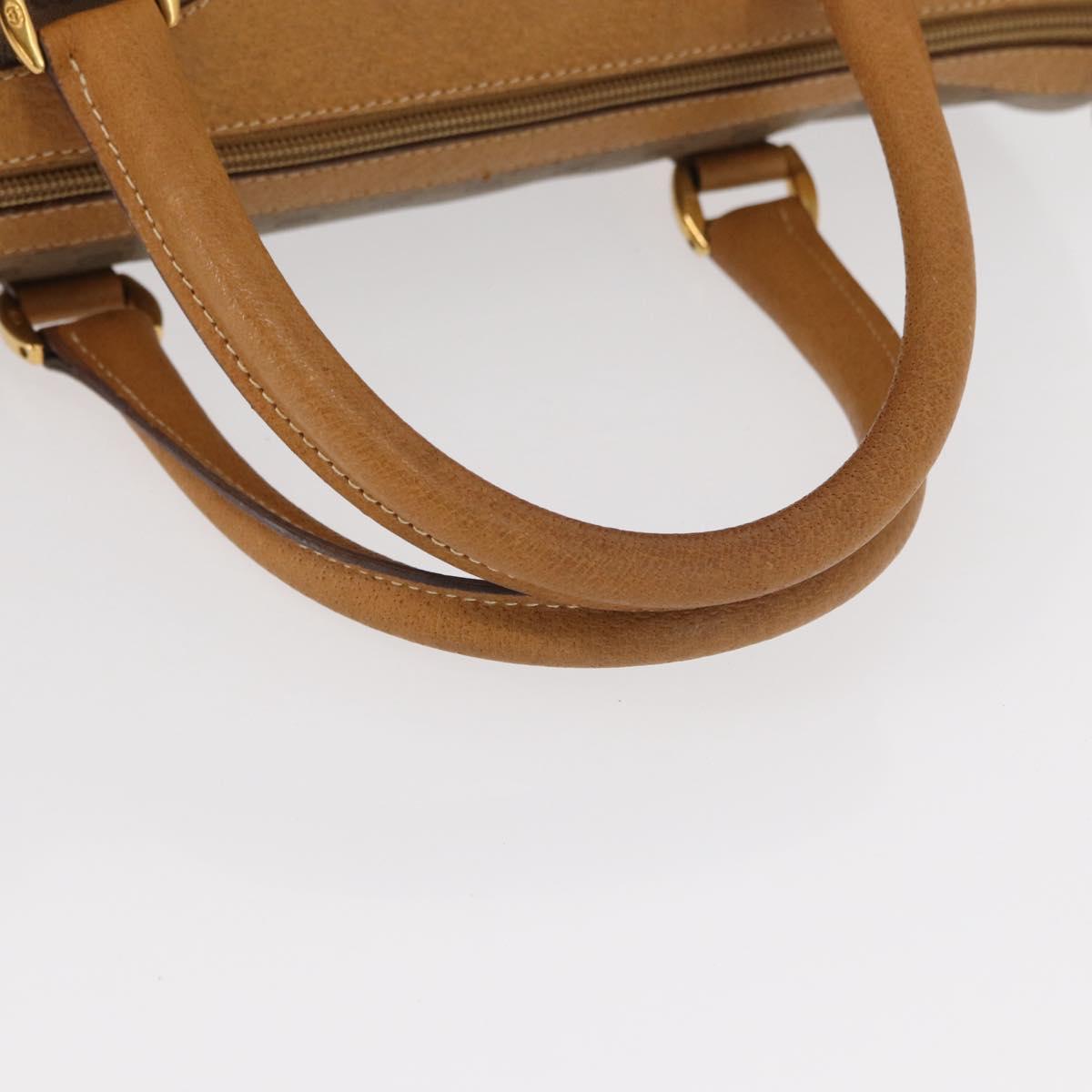 GUCCI Micro GG Supreme Web Sherry Line Bag PVC Beige Gold 40 02 007 Auth 155381