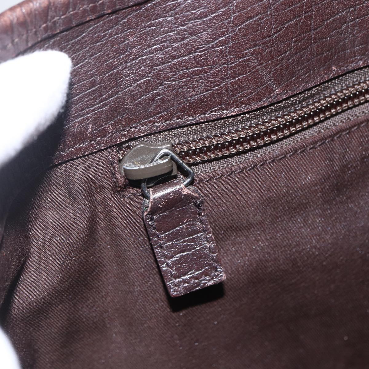 GUCCI GG Supreme Tote Bag PVC Beige Silver 114288 Auth 155389