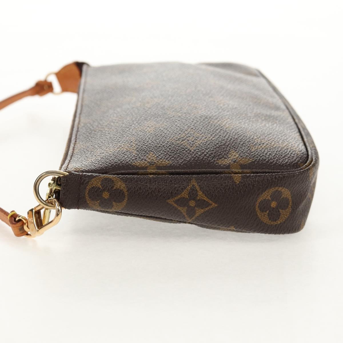 LOUIS VUITTON Monogram Pochette Accessoires Pouch M51980 LV Auth 155406V