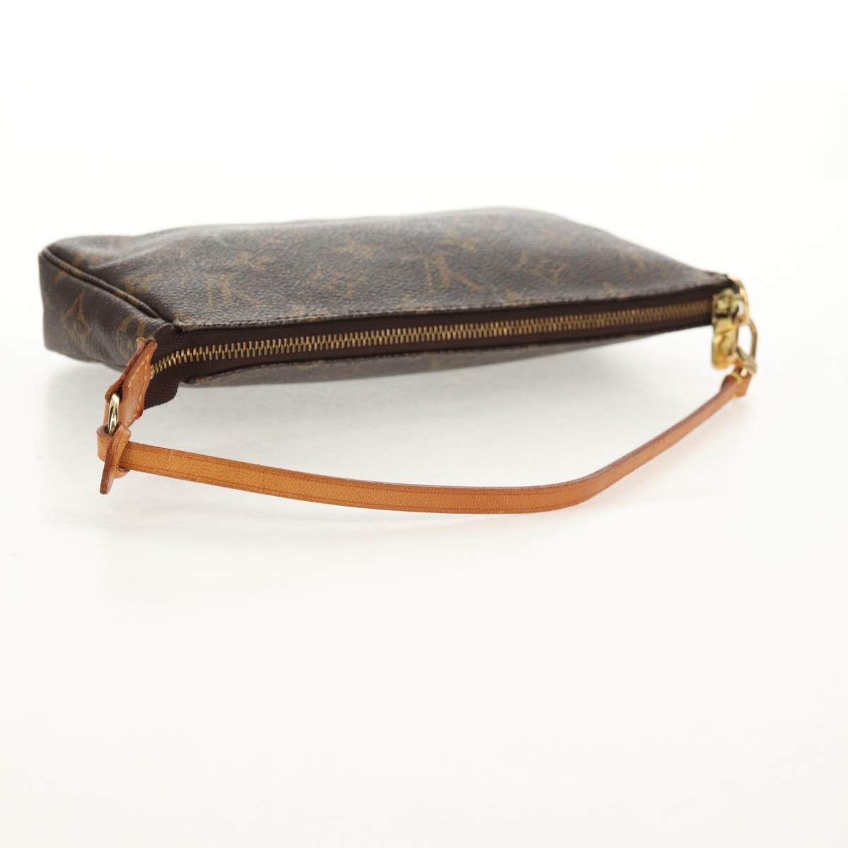 LOUIS VUITTON Monogram Pochette Accessoires Pouch M51980 LV Auth 155406V