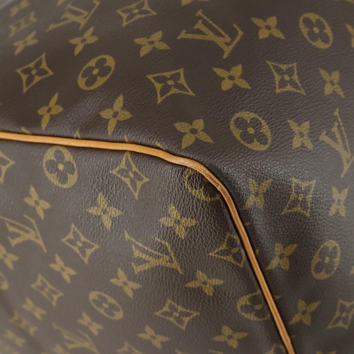 LOUIS VUITTON Monogram Keepall 60 Boston Bag M41422 LV Auth 155480V