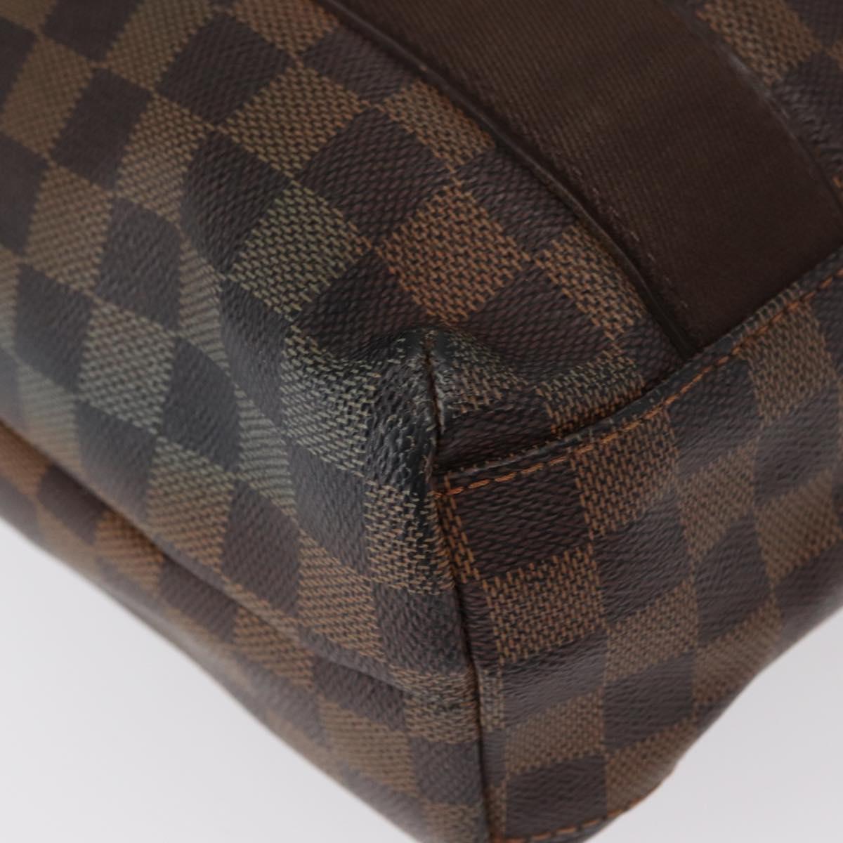 LOUIS VUITTON Damier Ebene Cabas Bobur Tote Bag N52006 LV Auth 155483