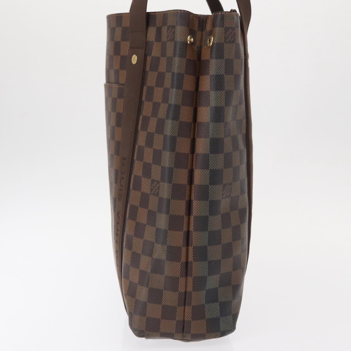 LOUIS VUITTON Damier Ebene Cabas Bobur Tote Bag N52006 LV Auth 155483