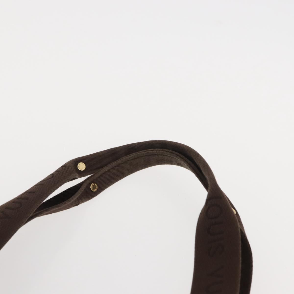 LOUIS VUITTON Damier Ebene Cabas Bobur Tote Bag N52006 LV Auth 155483