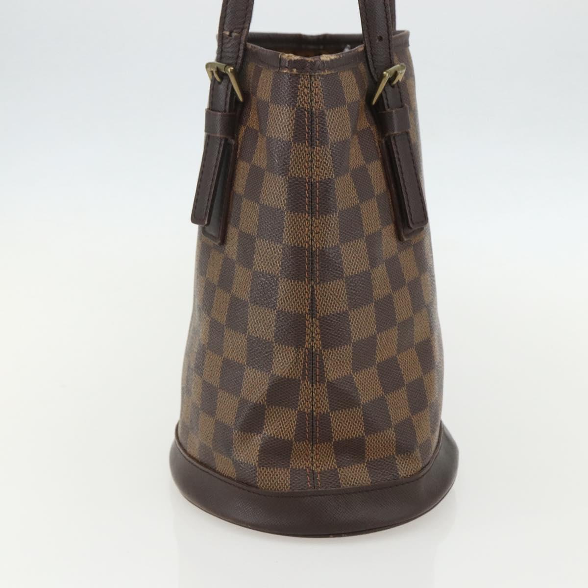 LOUIS VUITTON Damier Ebene Marais Shoulder Bag N42240 LV Auth 155484