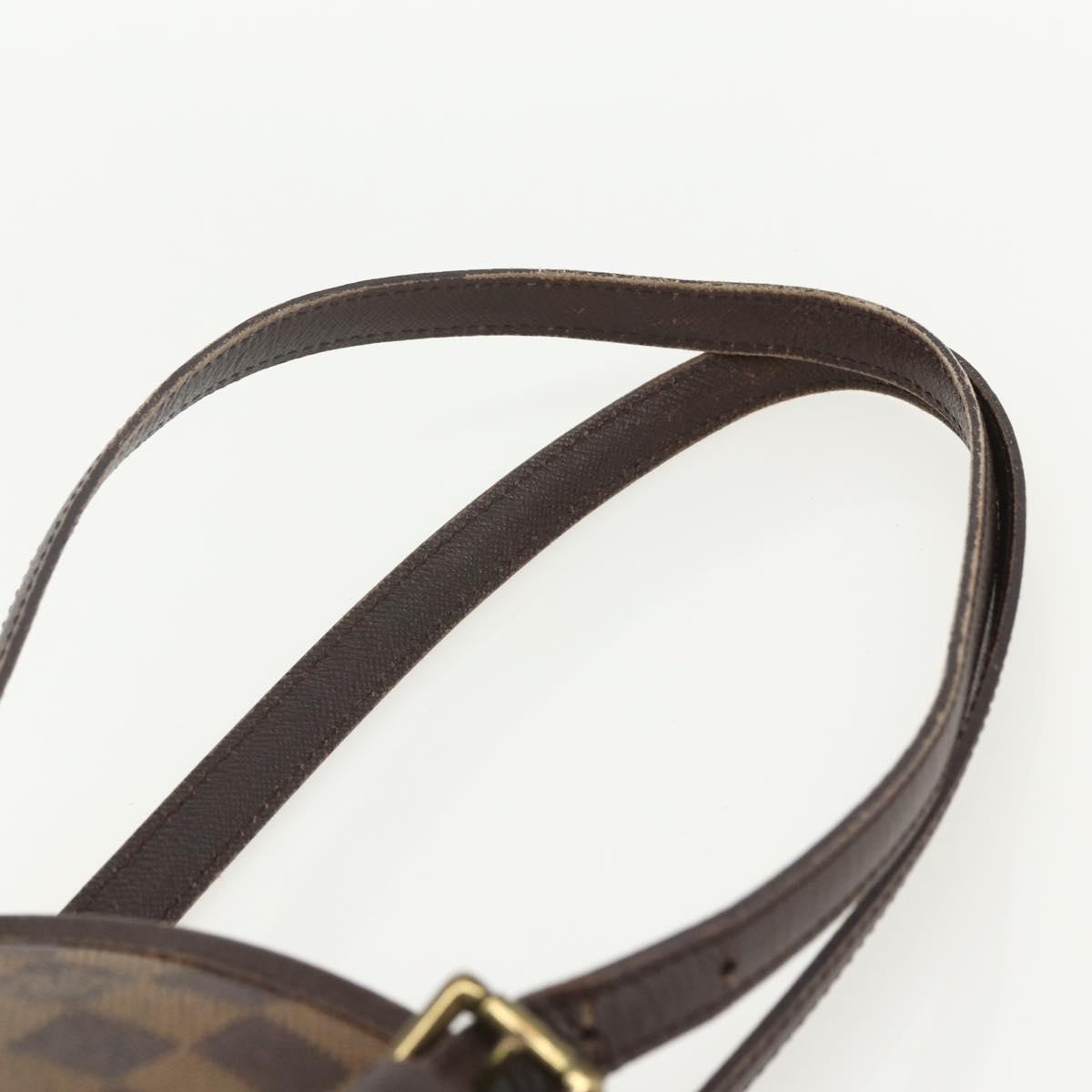 LOUIS VUITTON Damier Ebene Marais Shoulder Bag N42240 LV Auth 155484