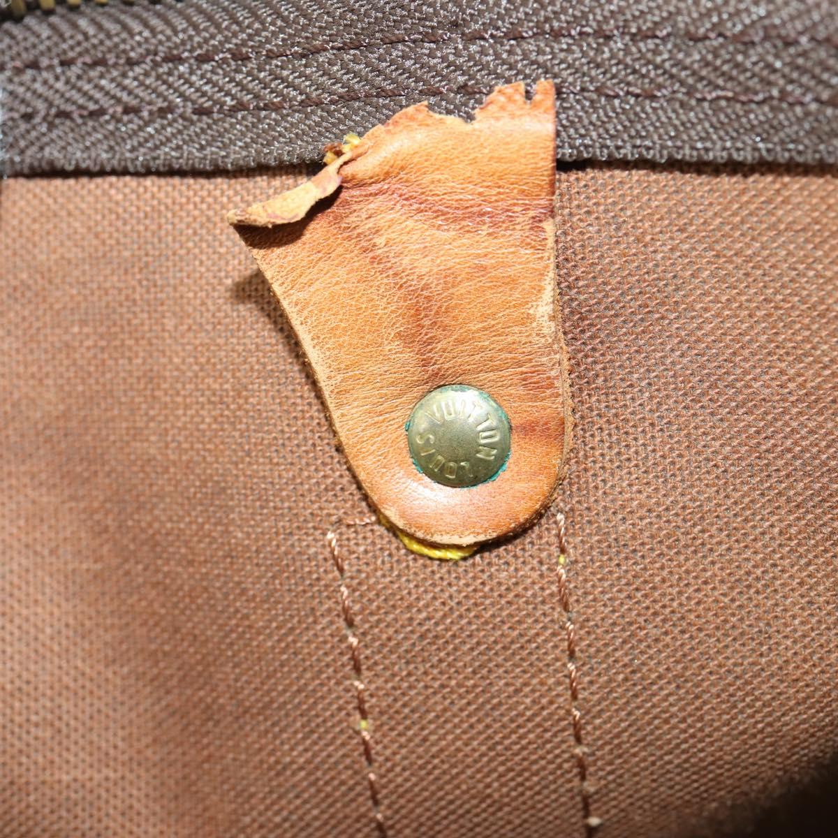 LOUIS VUITTON Monogram Keepall 50 Boston Bag M41426 LV Auth 155487
