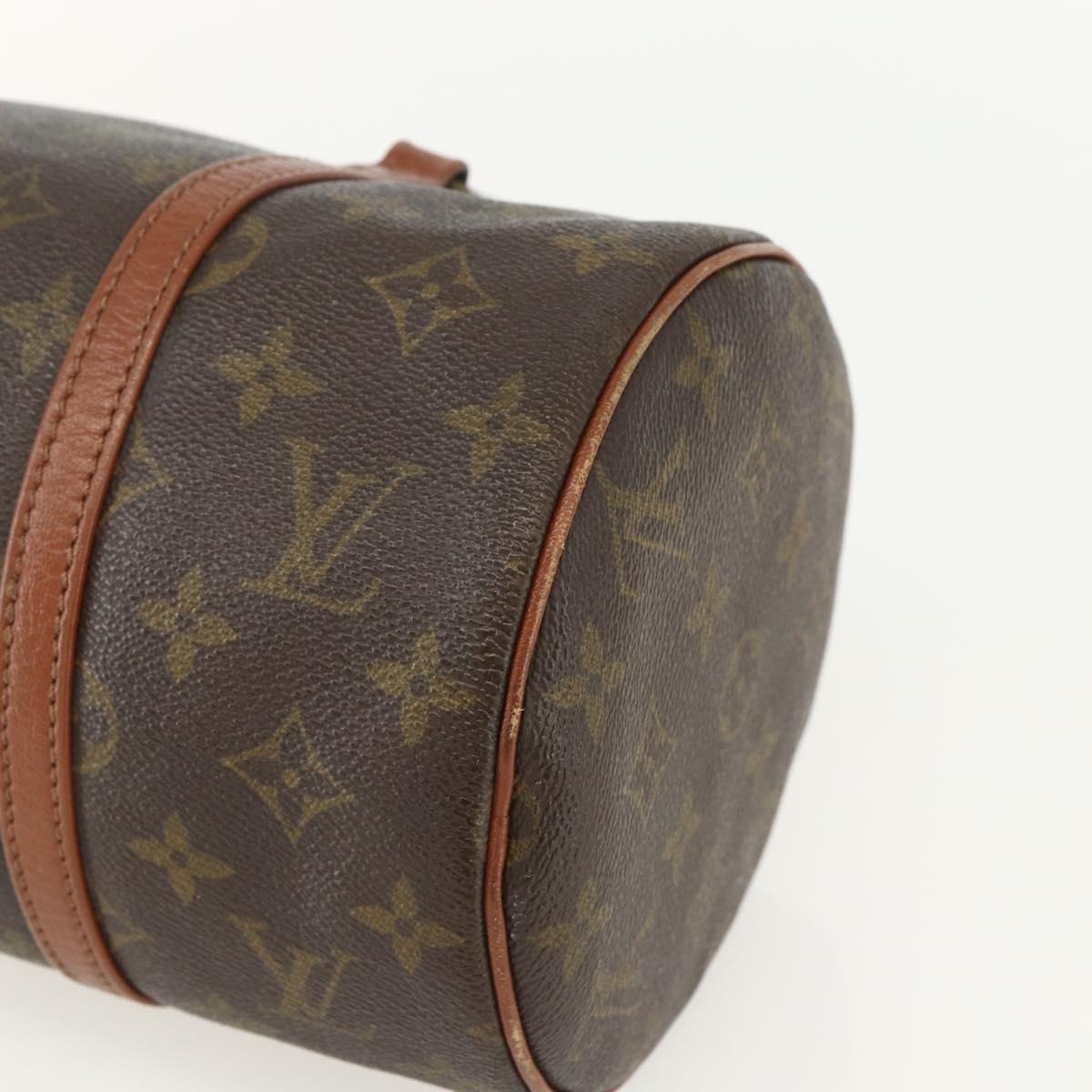LOUIS VUITTON Monogram Papillon 30 Hand Bag M51385 LV Auth 155491