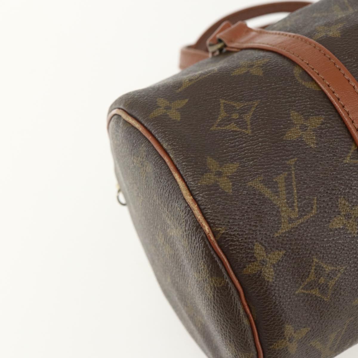 LOUIS VUITTON Monogram Papillon 30 Hand Bag M51385 LV Auth 155491