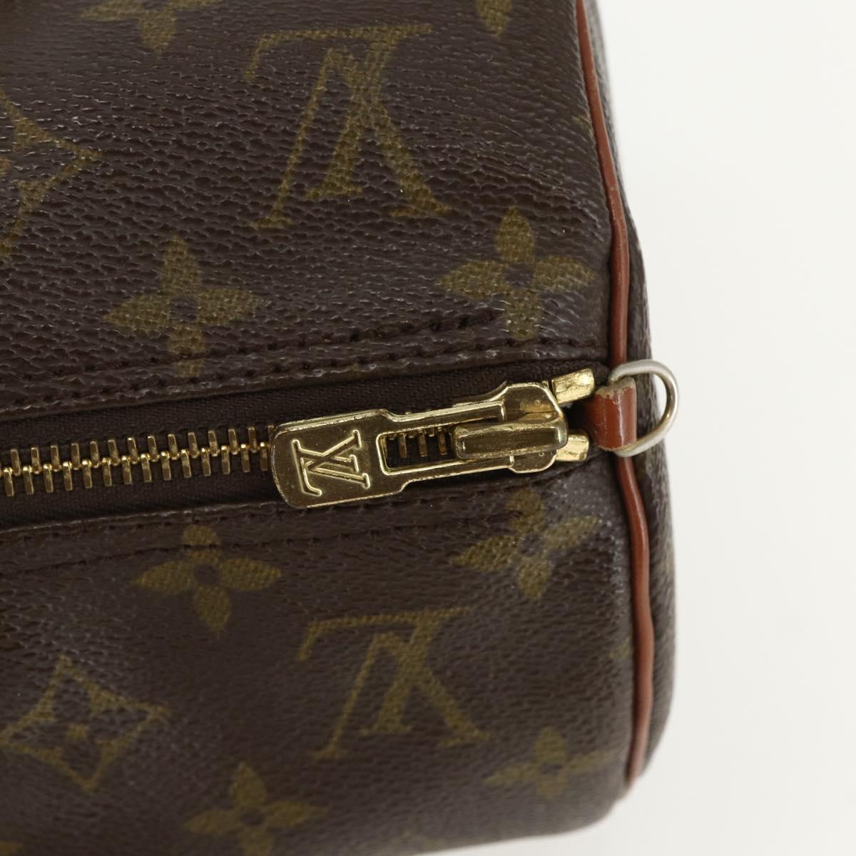 LOUIS VUITTON Monogram Papillon 30 Hand Bag M51385 LV Auth 155491
