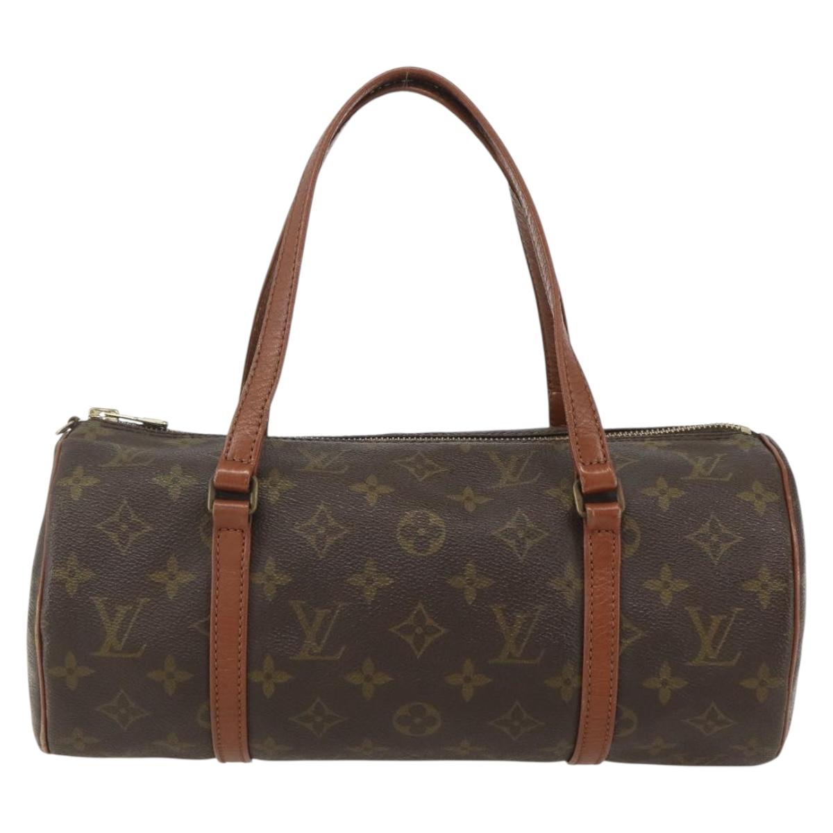 LOUIS VUITTON Monogram Papillon 30 Hand Bag M51385 LV Auth 155491