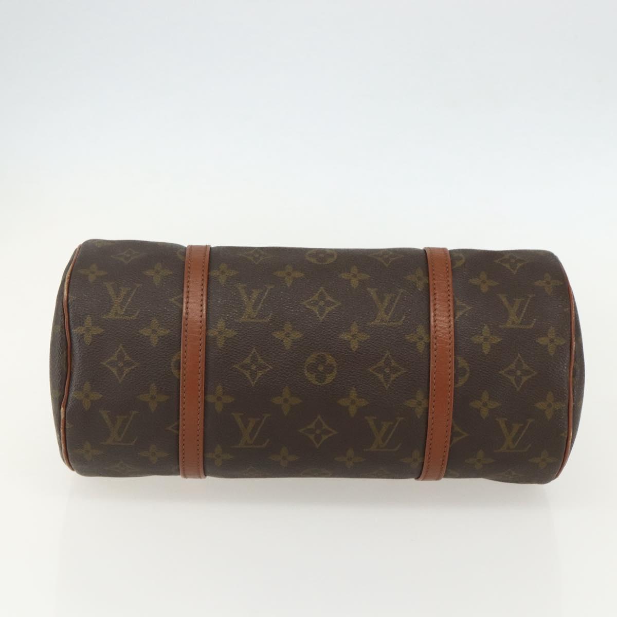 LOUIS VUITTON Monogram Papillon 30 Hand Bag M51385 LV Auth 155491