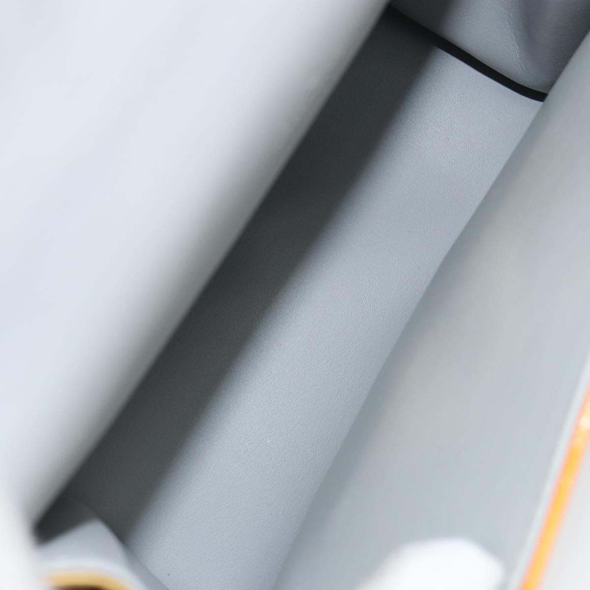 LOUIS VUITTON Monogram Vernis Spring street Hand Bag Gris M91029 LV Auth 155494