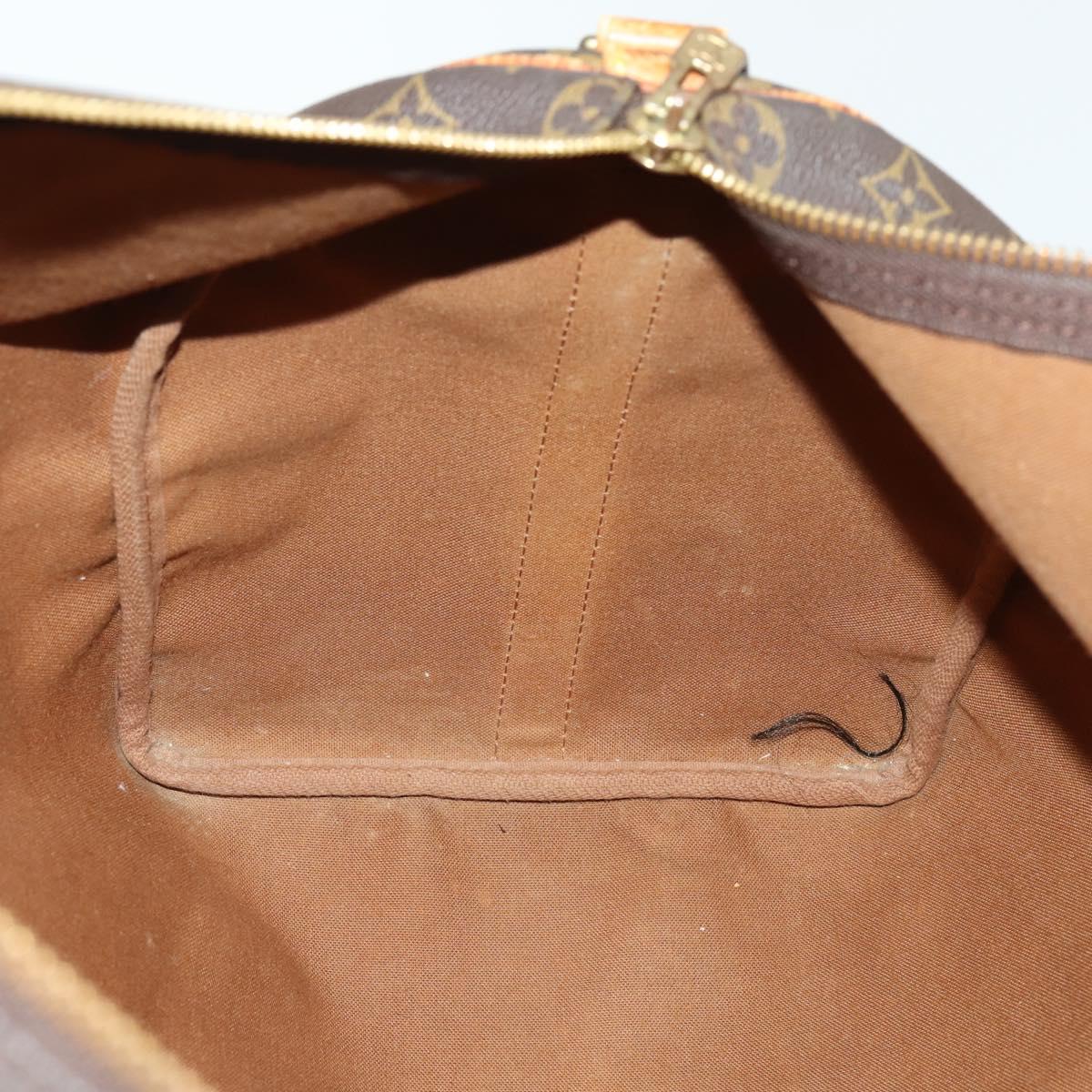 LOUIS VUITTON Monogram Keepall Bandouliere 50 Boston Bag M41416 LV Auth 155506