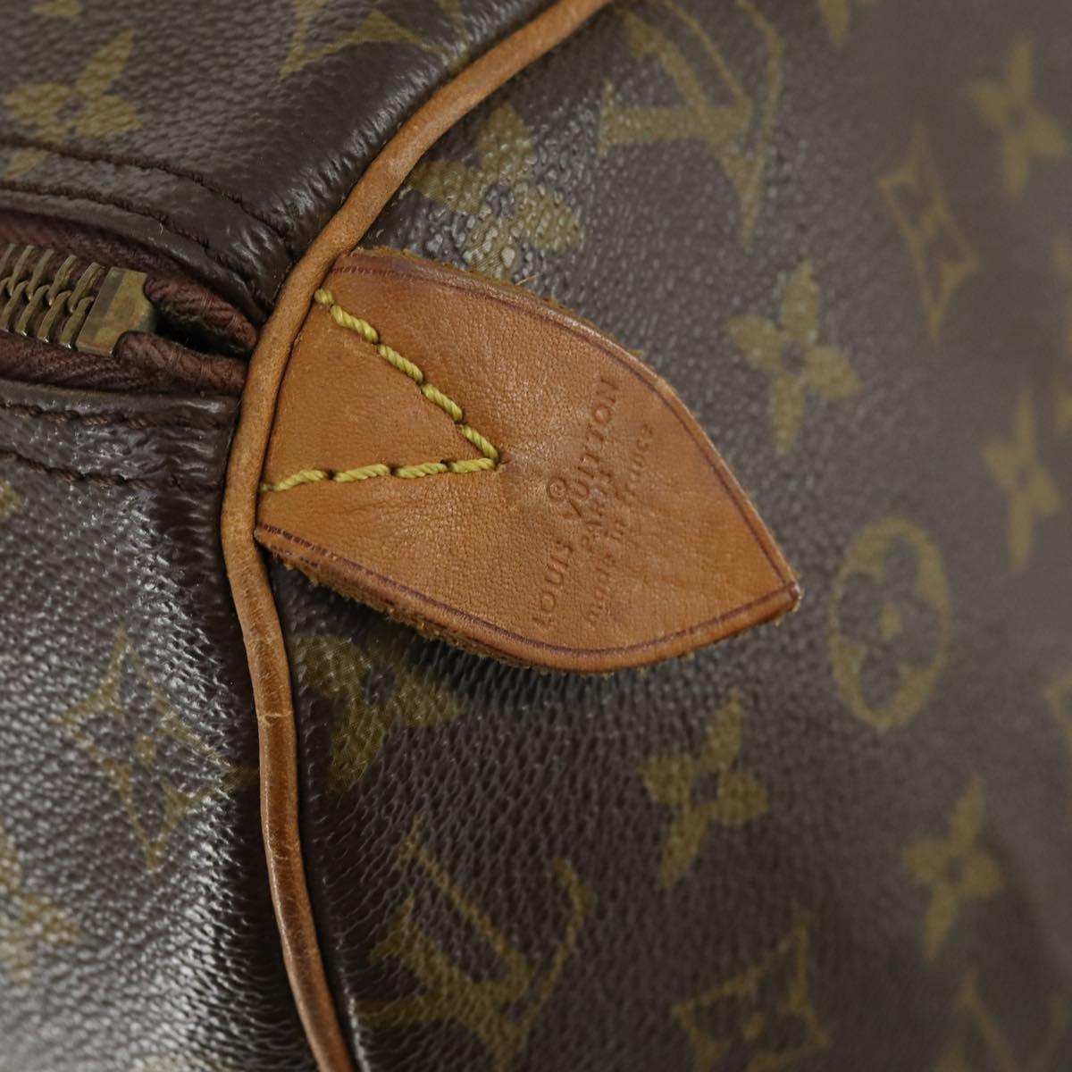 LOUIS VUITTON Monogram Speedy 40 Hand Bag M41522 LV Auth 155509A