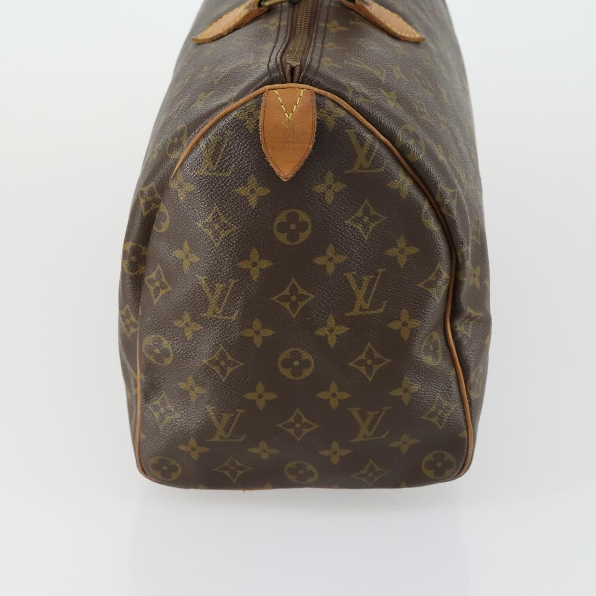 LOUIS VUITTON Monogram Speedy 40 Hand Bag M41522 LV Auth 155509A