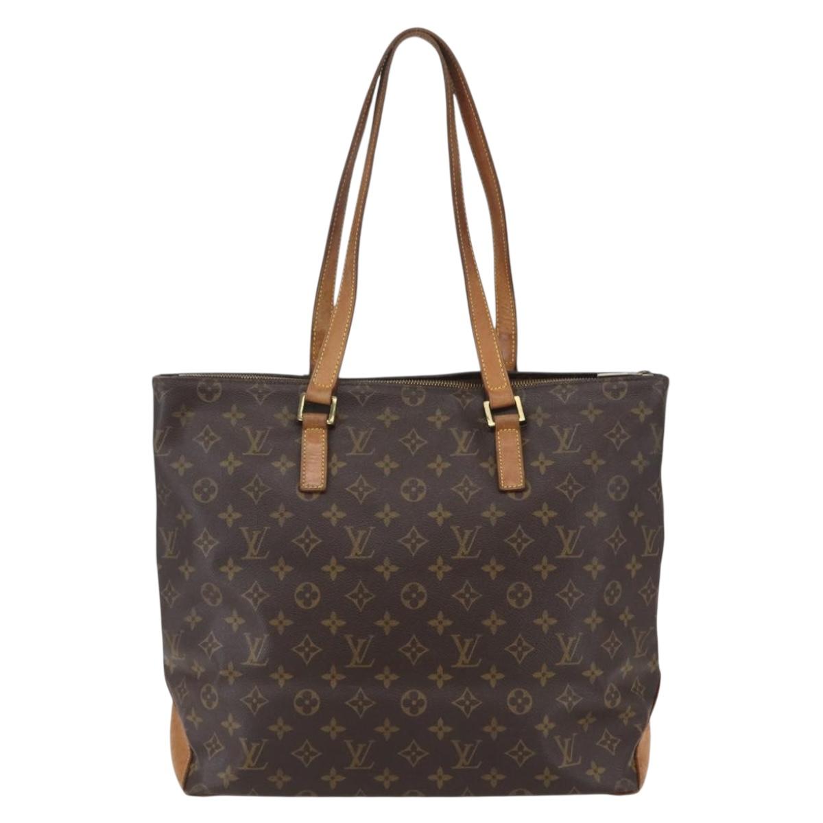 LOUIS VUITTON Monogram Cabas Mezzo Tote Bag M51151 LV Auth 155517
