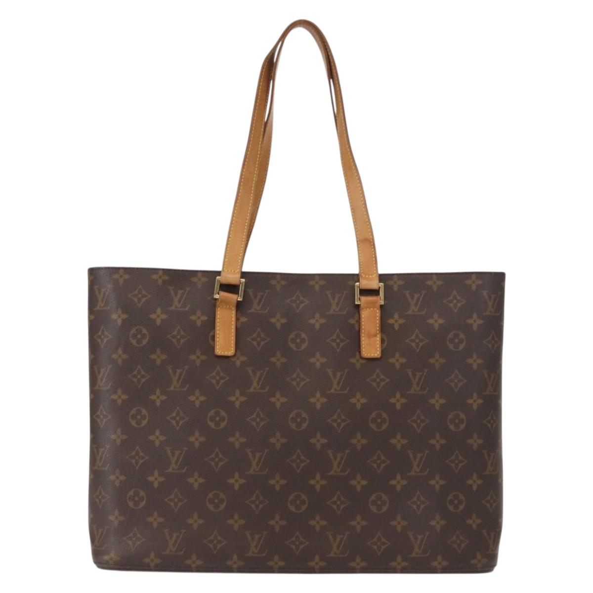 LOUIS VUITTON Monogram Luco Tote Bag M51155 LV Auth 155518