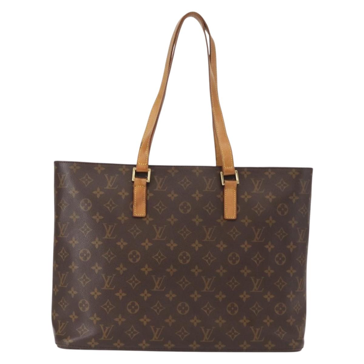 LOUIS VUITTON Monogram Luco Tote Bag M51155 LV Auth 155518