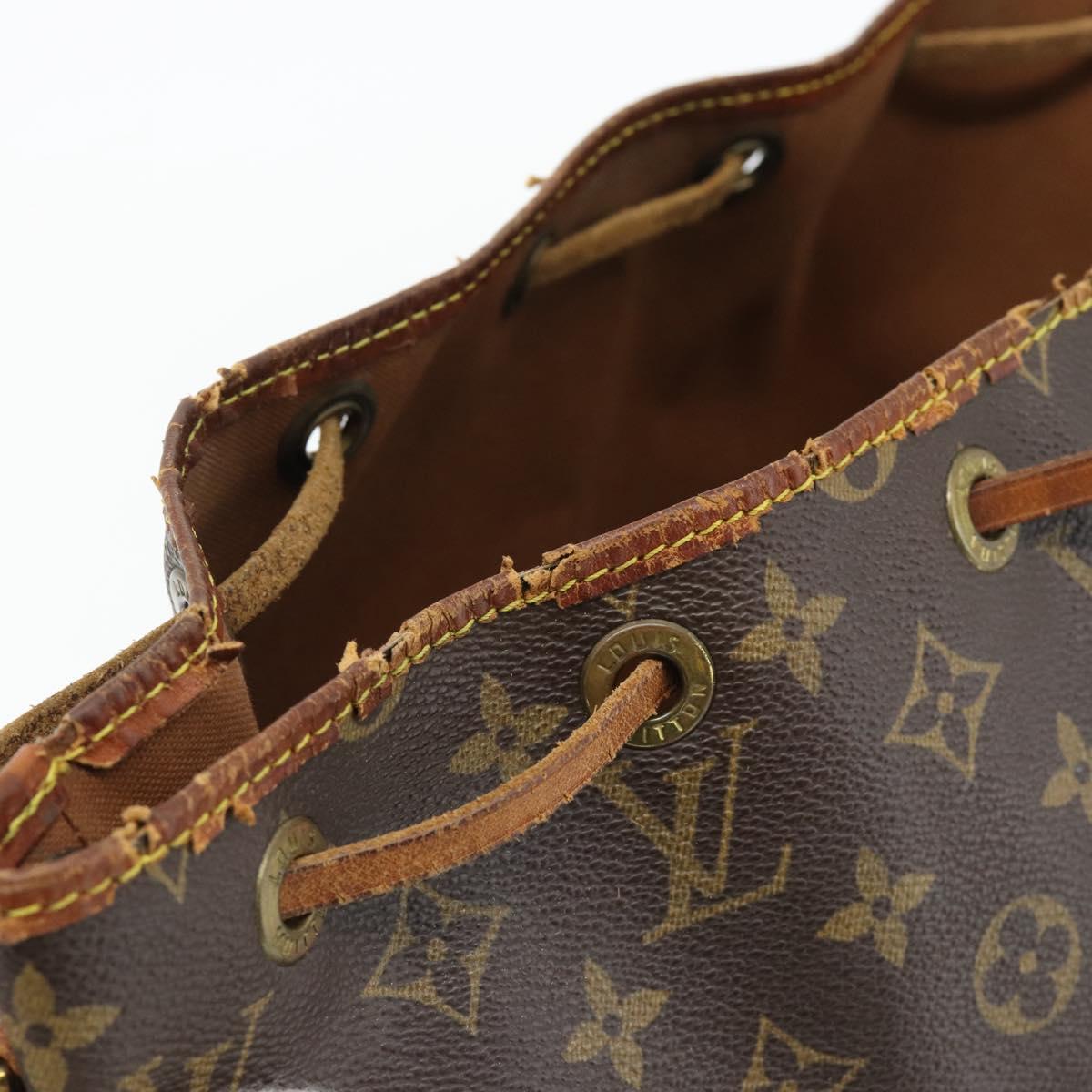LOUIS VUITTON Monogram Petit Noe Shoulder Bag M42226 LV Auth 155520