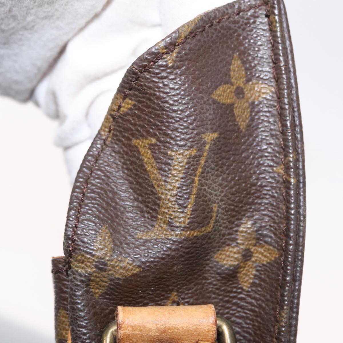 LOUIS VUITTON Monogram Cartouchiere MM Shoulder Bag M51253 LV Auth 155523