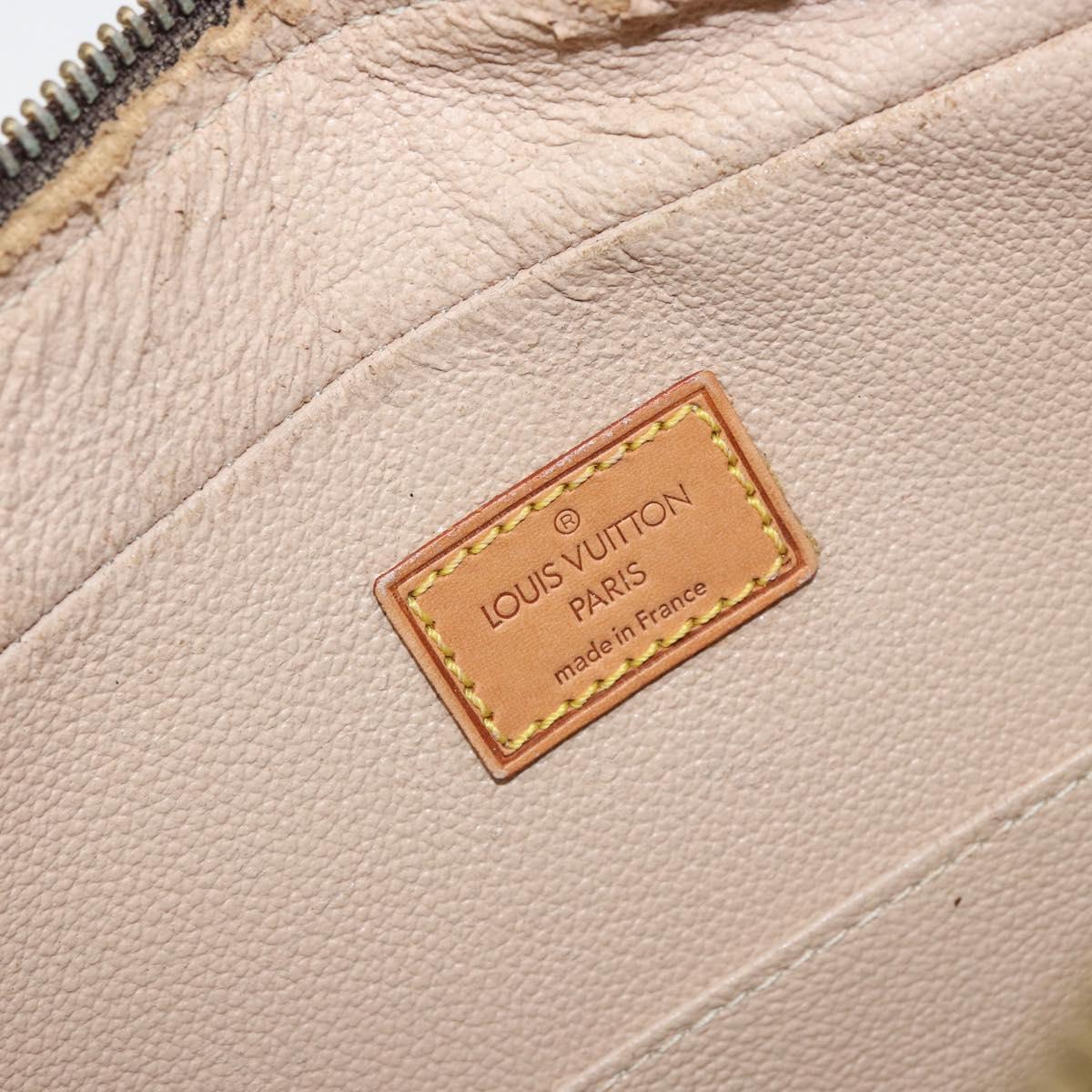 LOUIS VUITTON Monogram Trousse Toilette 28 Clutch Bag M47522 LV Auth 155524