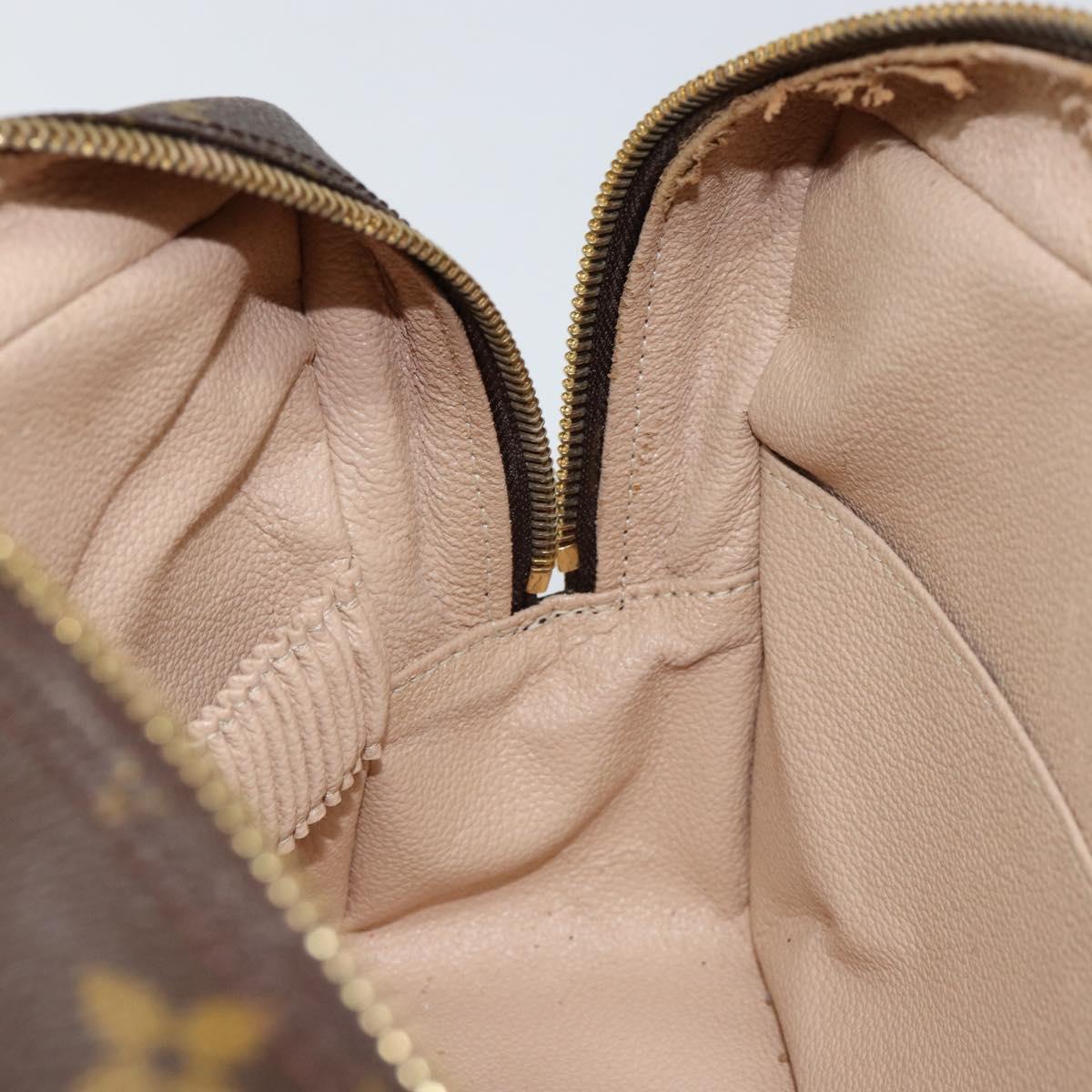 LOUIS VUITTON Monogram Trousse Toilette 28 Clutch Bag M47522 LV Auth 155524