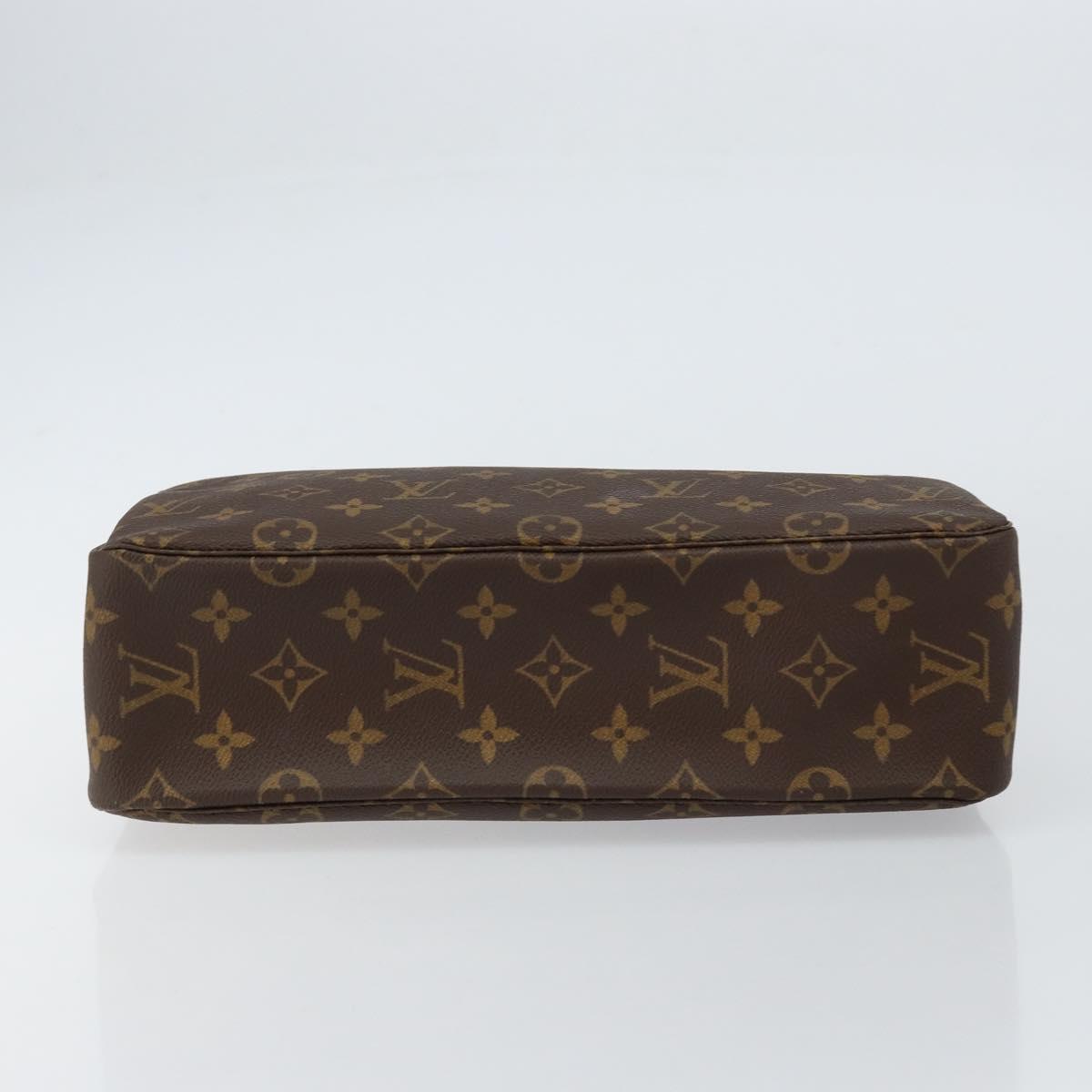LOUIS VUITTON Monogram Trousse Toilette 28 Clutch Bag M47522 LV Auth 155524