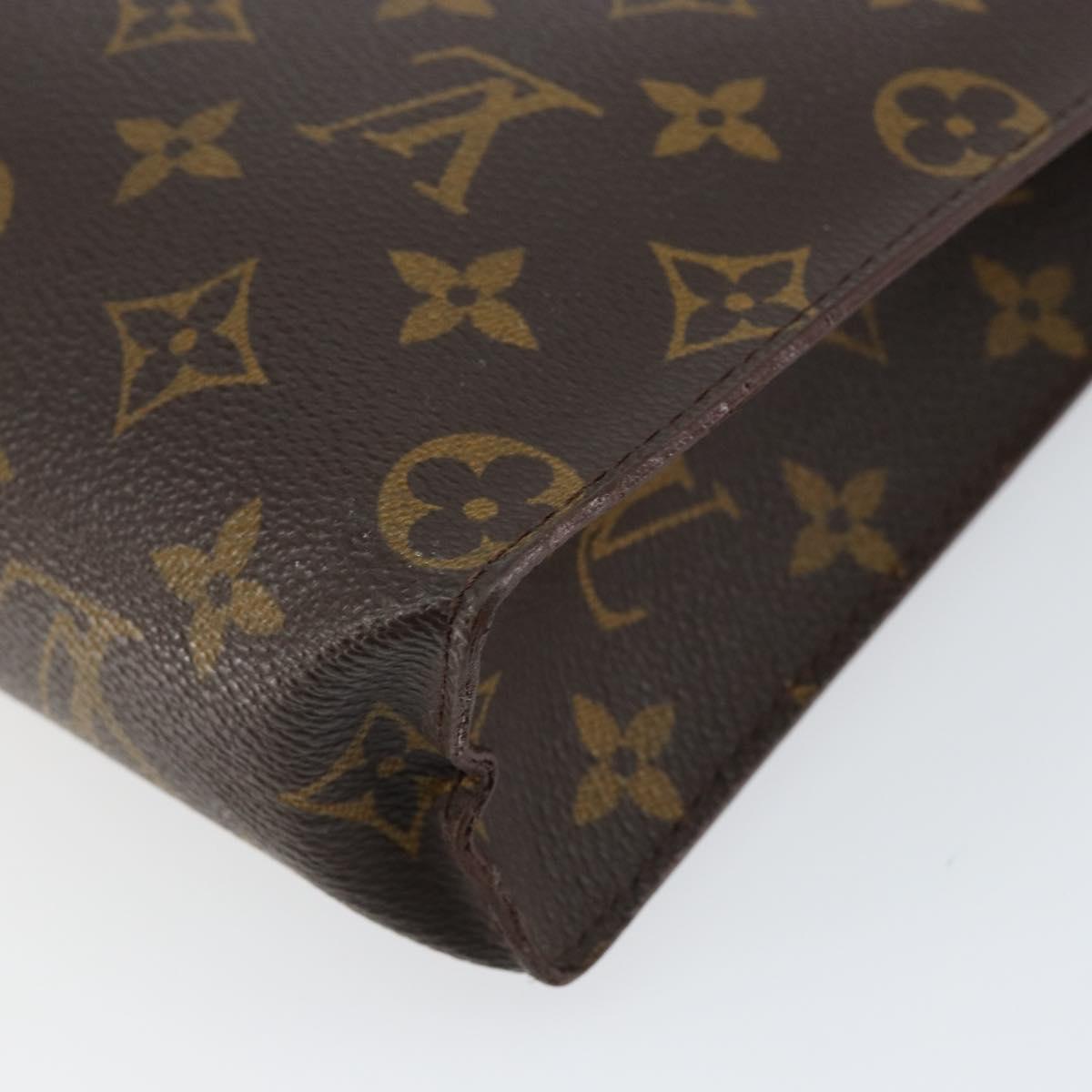 LOUIS VUITTON Monogram Poche Toilette 26 Pouch M47542 LV Auth 155527