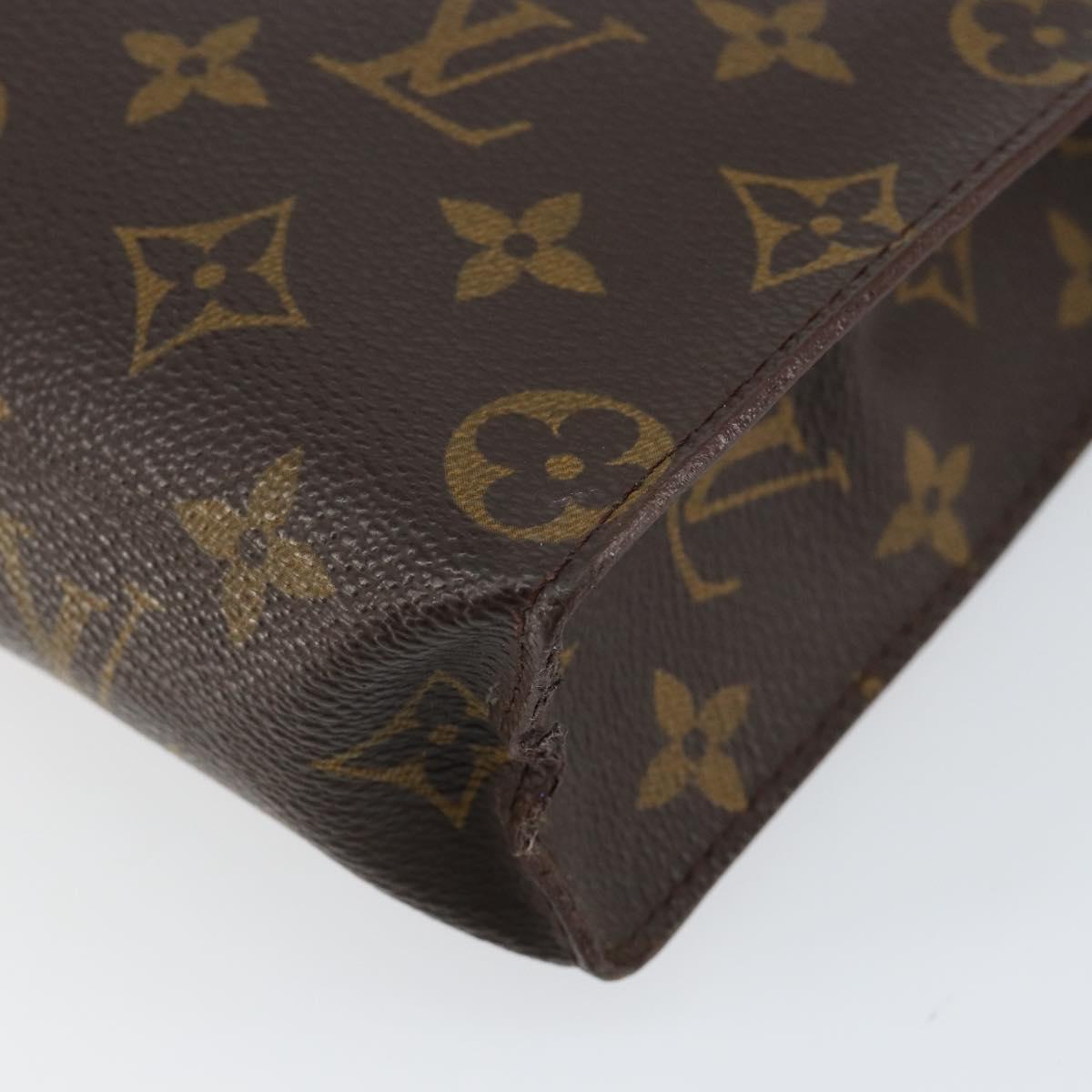LOUIS VUITTON Monogram Poche Toilette 26 Pouch M47542 LV Auth 155527