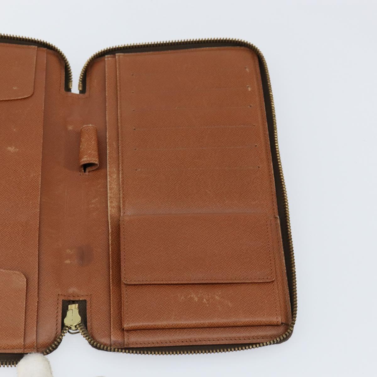 LOUIS VUITTON Monogram Organizer De Voyage Travel Case M60119 LV Auth 155528