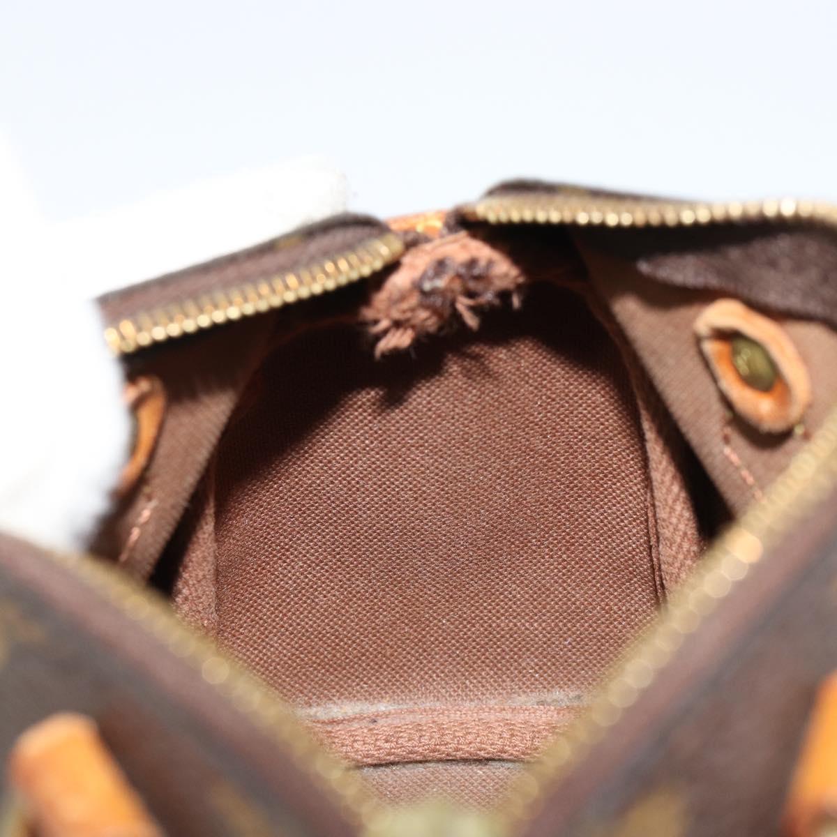 LOUIS VUITTON Monogram Mini Speedy Hand Bag M41534 LV Auth 155529