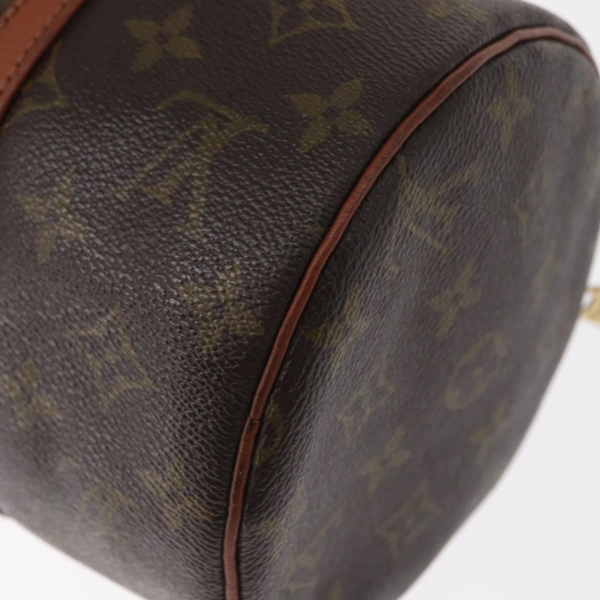 LOUIS VUITTON Monogram Papillon 30 Hand Bag M51385 LV Auth 155530