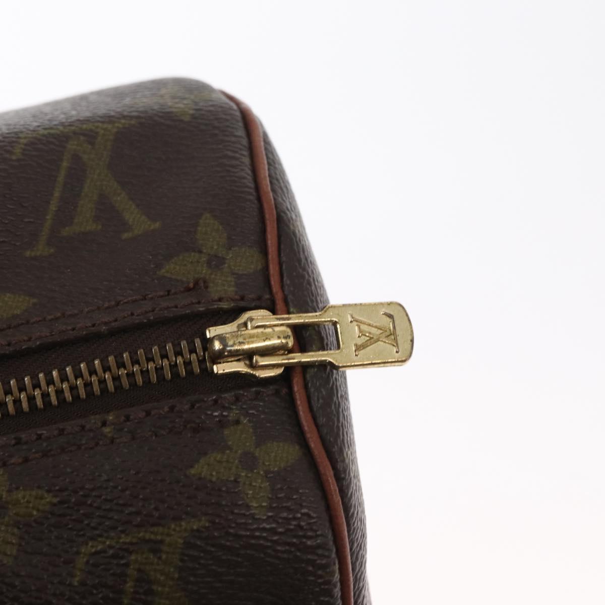 LOUIS VUITTON Monogram Papillon 30 Hand Bag M51385 LV Auth 155530