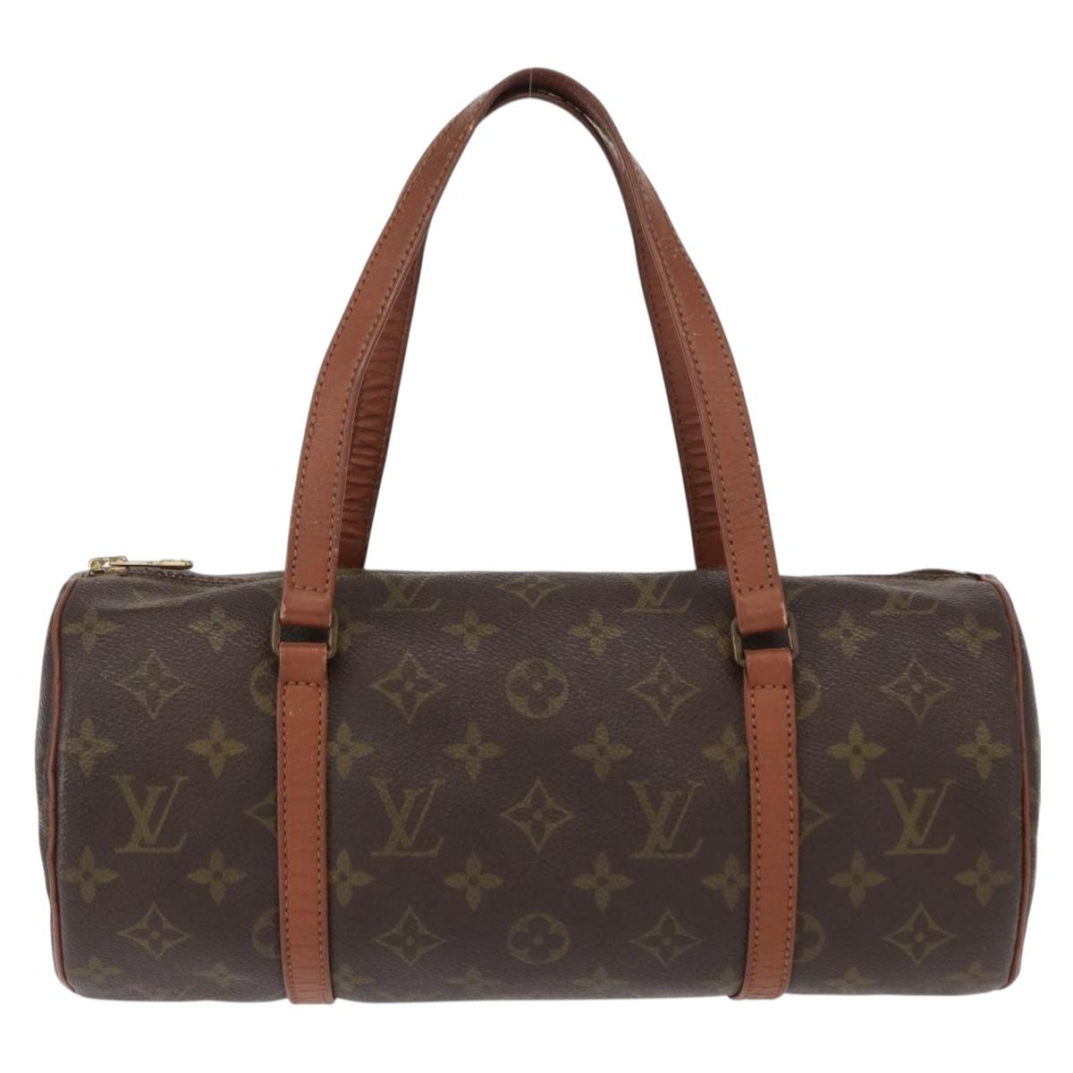 LOUIS VUITTON Monogram Papillon 30 Hand Bag M51385 LV Auth 155530