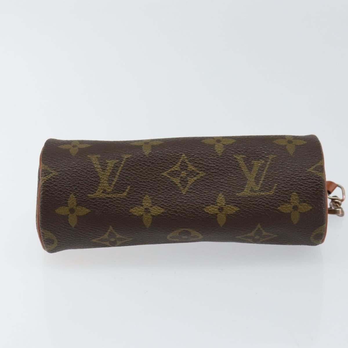LOUIS VUITTON Monogram Papillon Pouch LV Auth 155531
