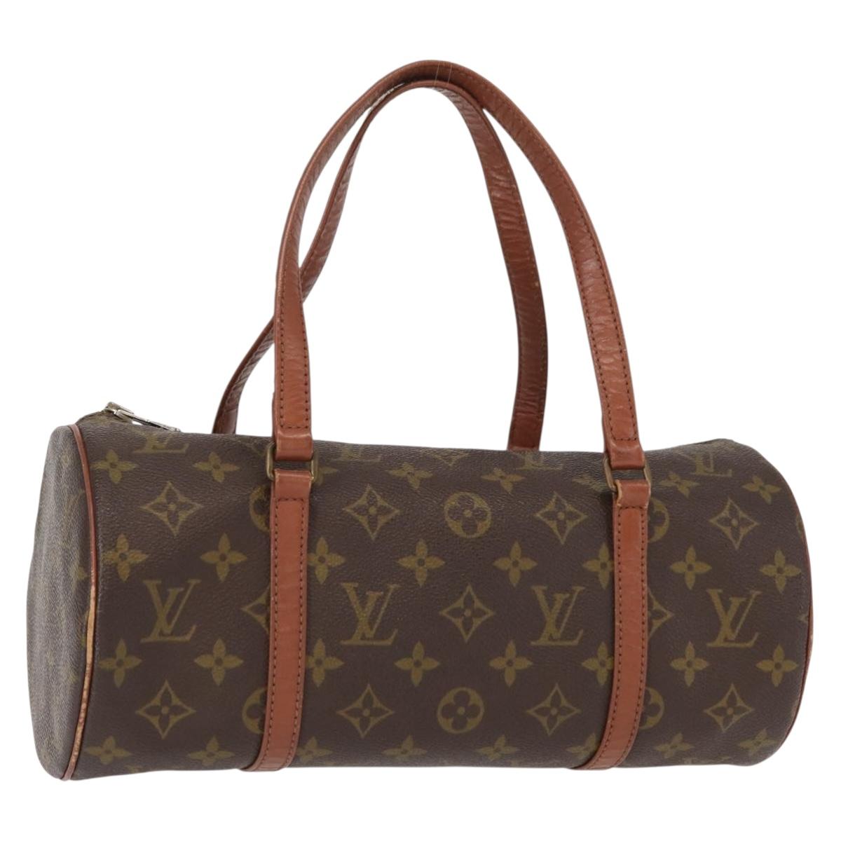 LOUIS VUITTON Monogram Papillon 30 Hand Bag M51385 LV Auth 155532