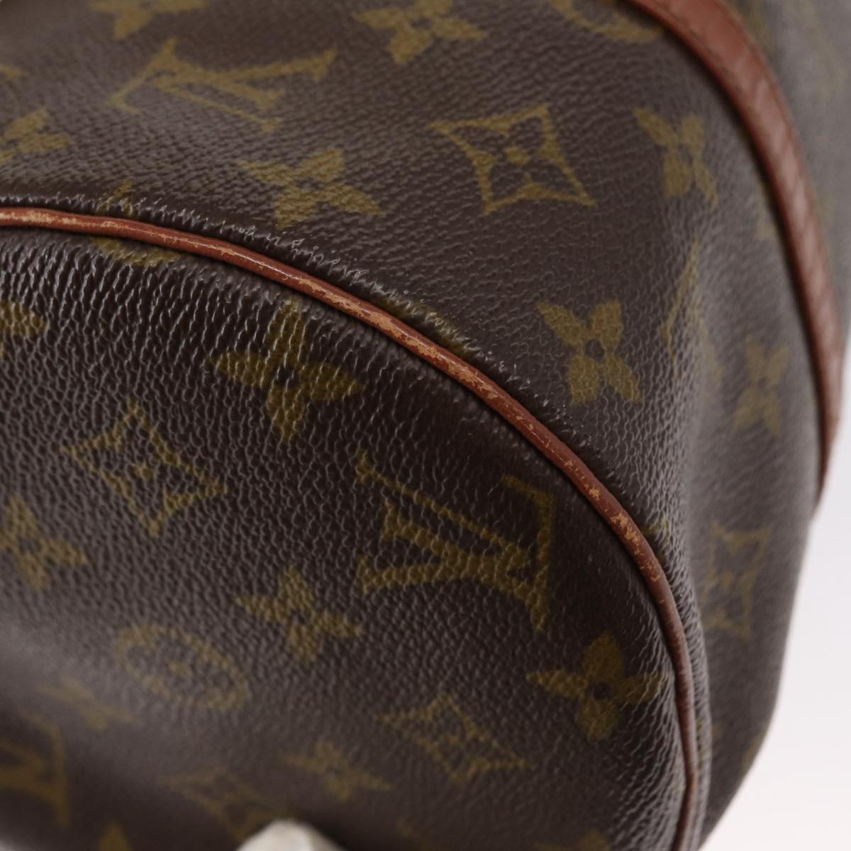 LOUIS VUITTON Monogram Papillon 30 Hand Bag M51385 LV Auth 155532