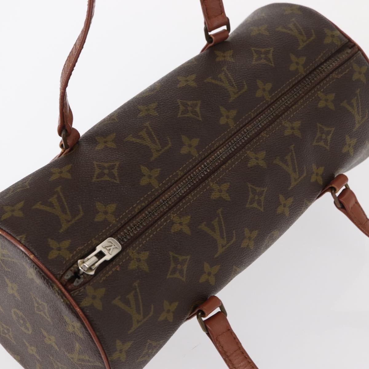 LOUIS VUITTON Monogram Papillon 30 Hand Bag M51385 LV Auth 155532