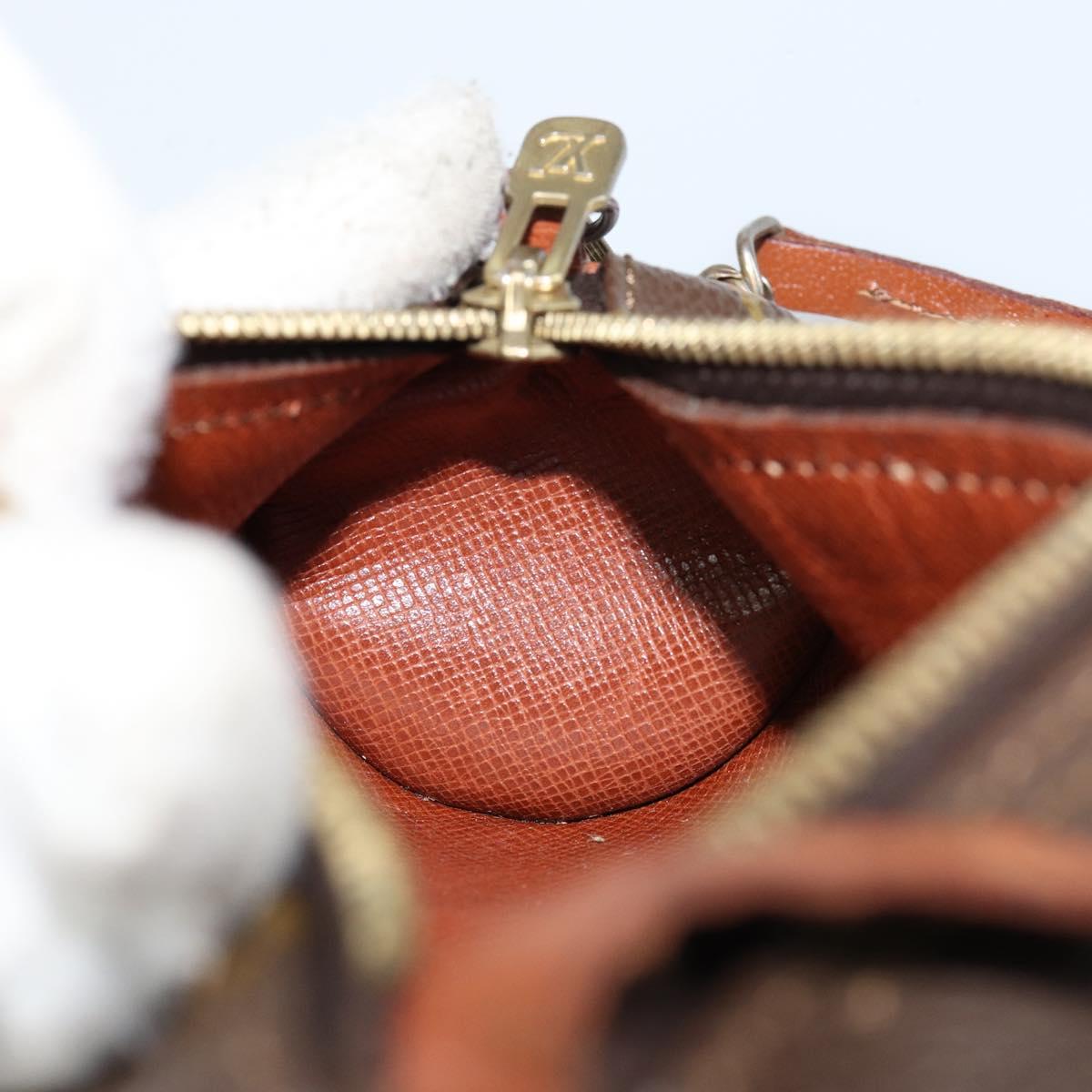 LOUIS VUITTON Monogram Papillon Pouch LV Auth 155533