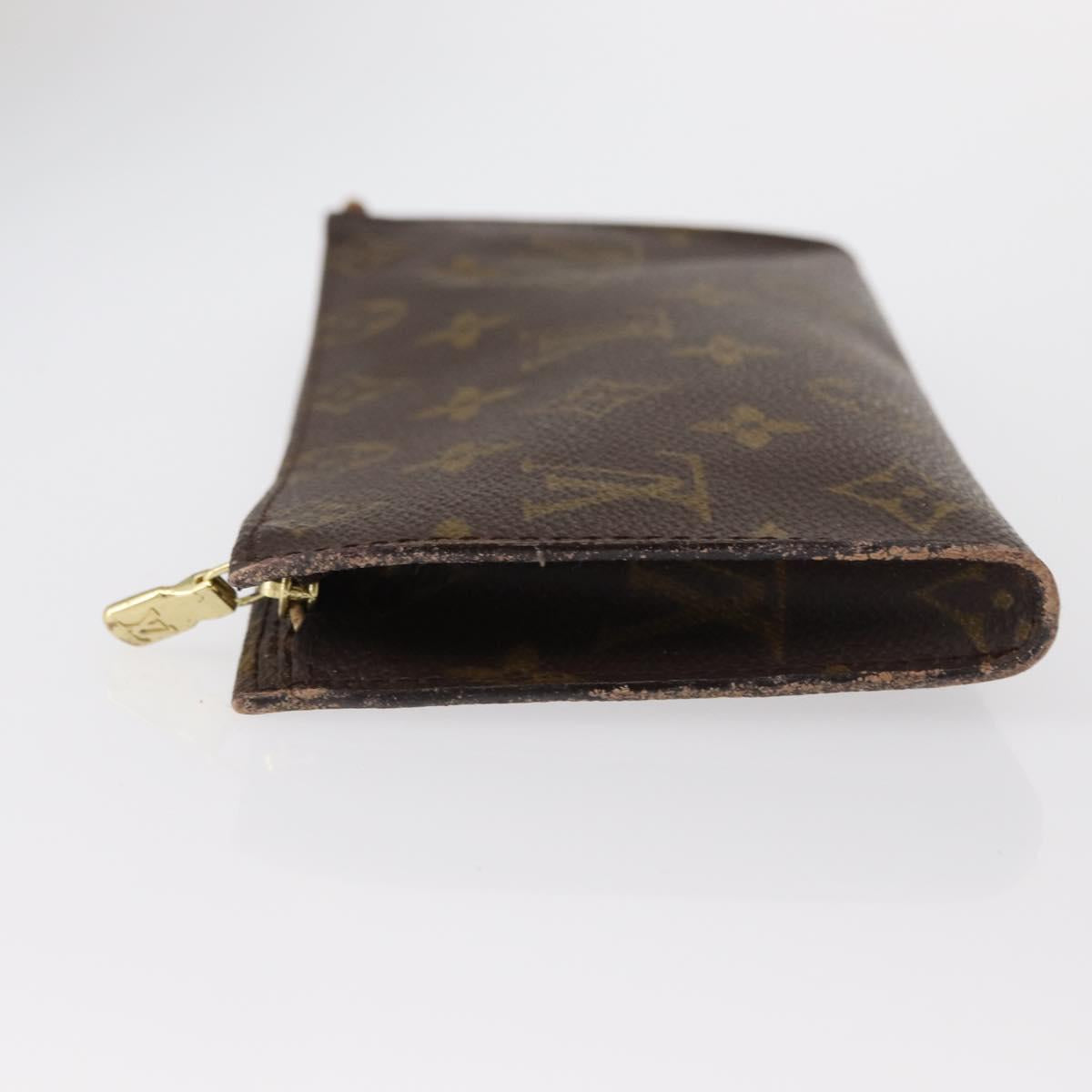 LOUIS VUITTON Monogram Bucket GM Accessory Pouch LV Auth 155535