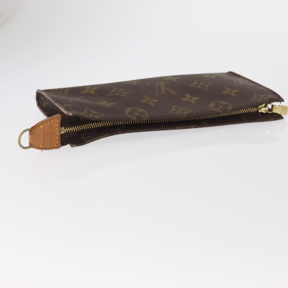 LOUIS VUITTON Monogram Bucket GM Accessory Pouch LV Auth 155535