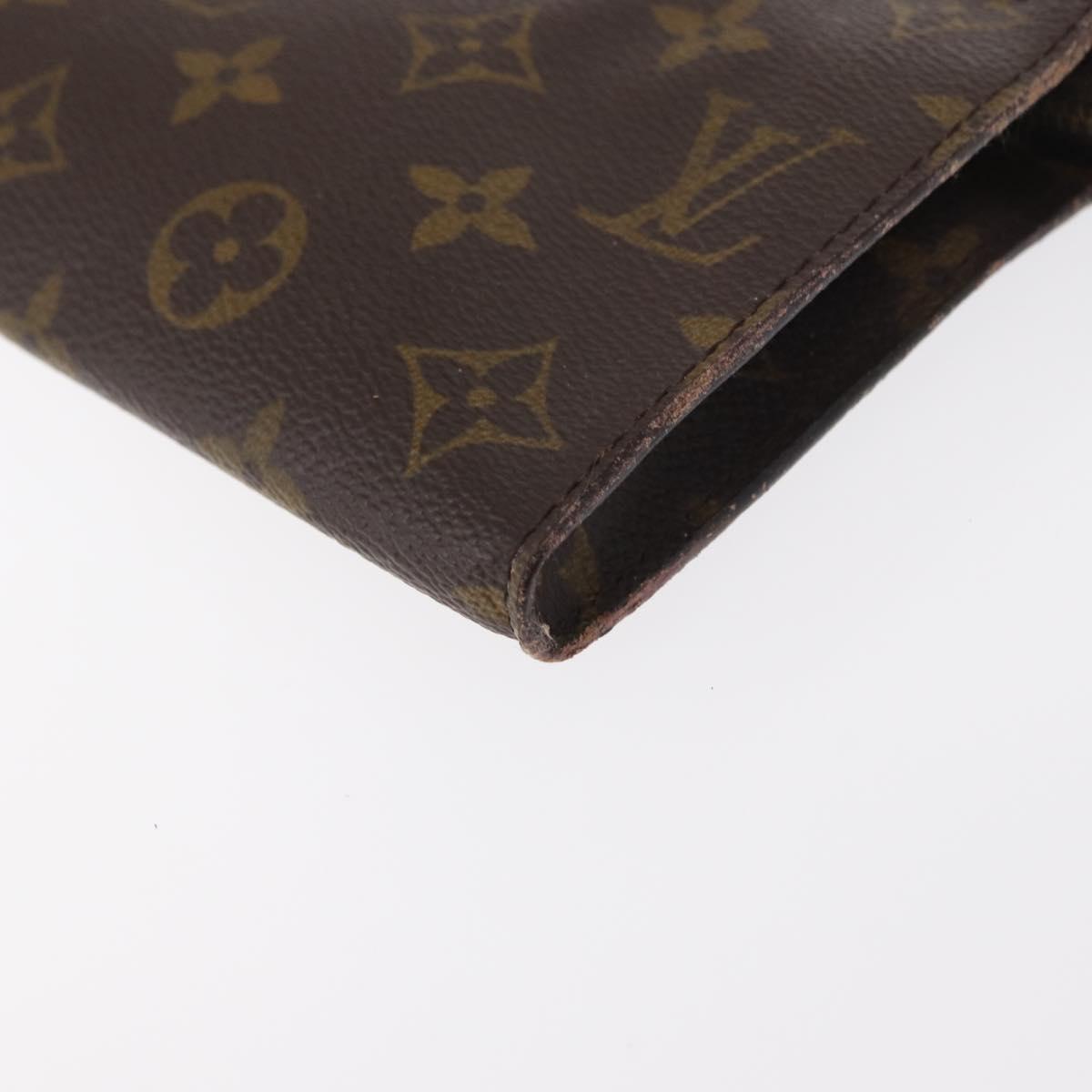 LOUIS VUITTON Monogram Bucket GM Accessory Pouch LV Auth 155535