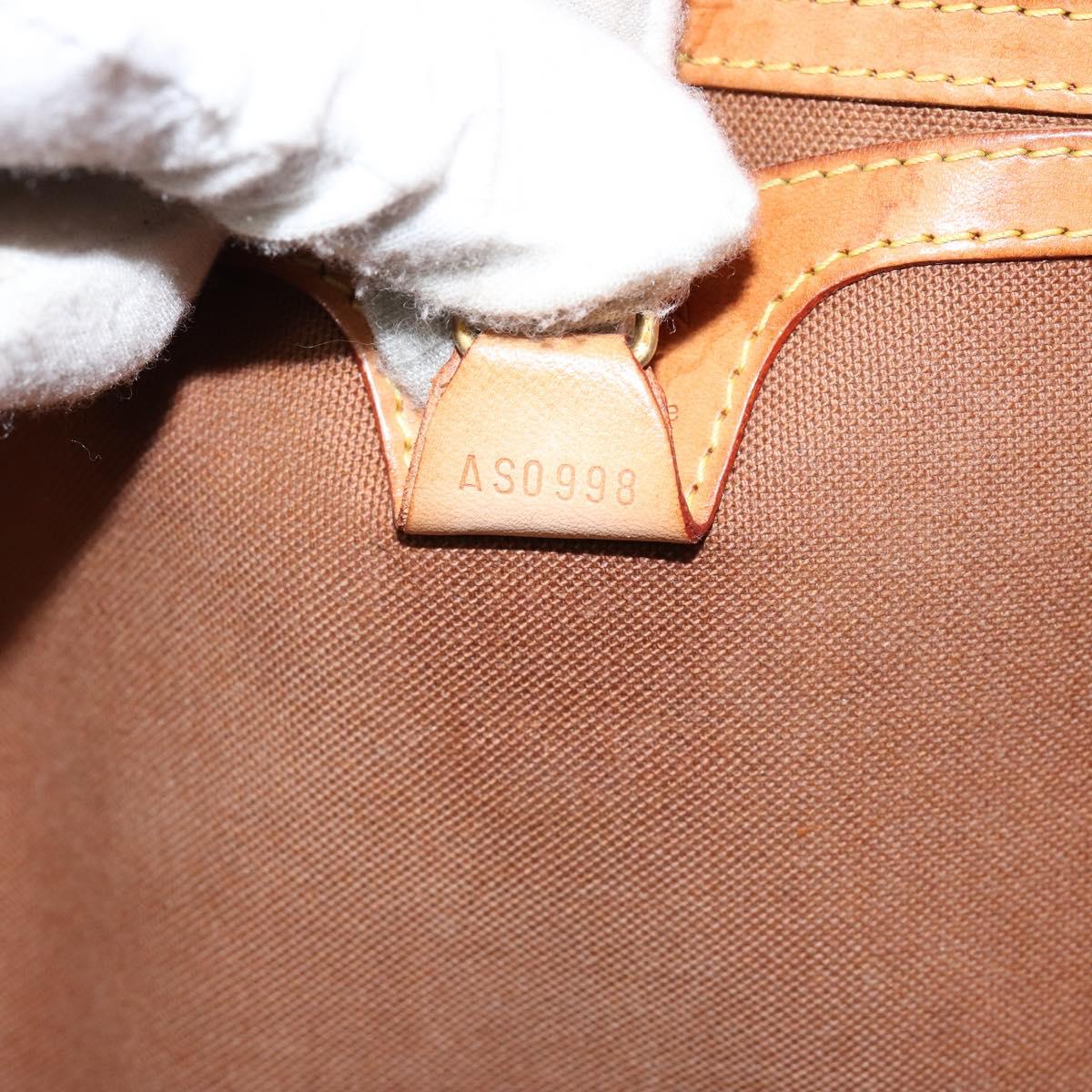 LOUIS VUITTON Monogram Sac Shopping Tote Bag M51108 LV Auth 155539