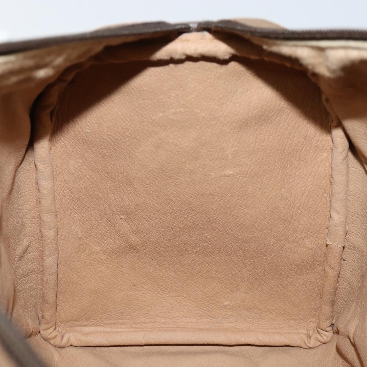 GUCCI GG Supreme Web Sherry Line Boston Bag PVC Beige 116 02 007 Auth 155547